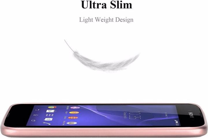 Actual product image Cadorabo TPU Matt Metallic Cover (Sony Xperia E3)