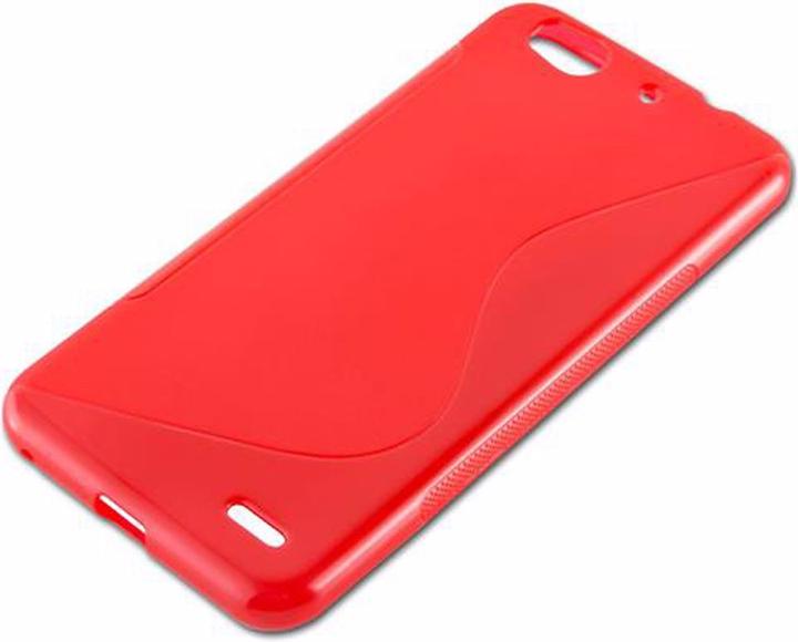 Actual product image Cadorabo TPU S-Line Cover (ZTE Blade S6 Lux)