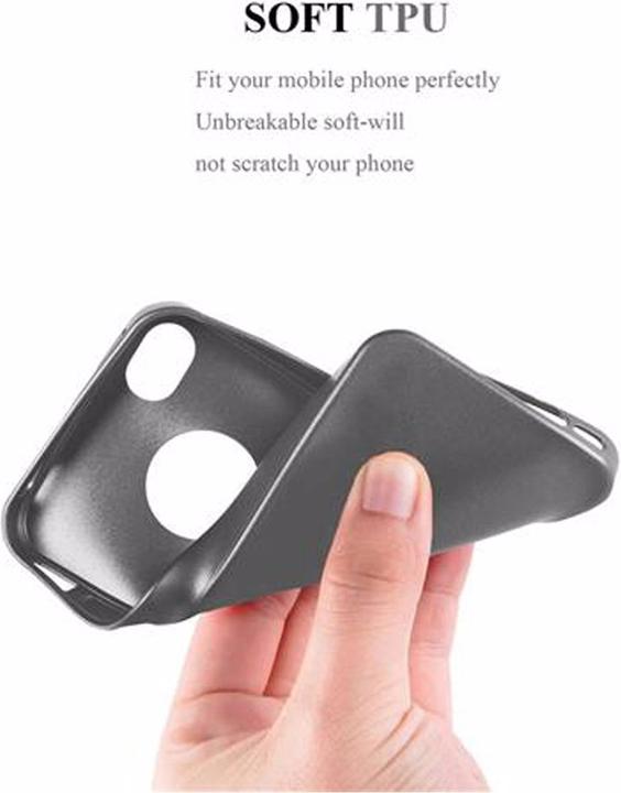 Productafbeelding Cadorabo TPU Matte Metallic hoes (Apple iPhone 4, LG G4s)