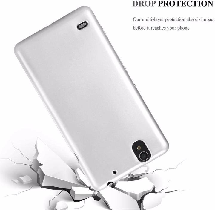 Productafbeelding Cadorabo TPU Matte Metallic hoes (Xperia C4)