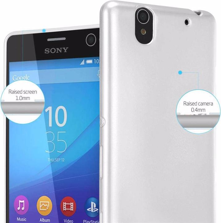 Productafbeelding Cadorabo TPU Matte Metallic hoes (Xperia C4)
