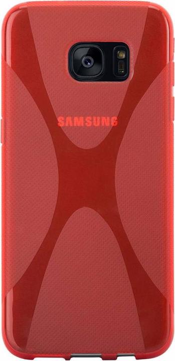Actual product image Cadorabo TPU X-Line Cover (Samsung Galaxy S7 Edge)