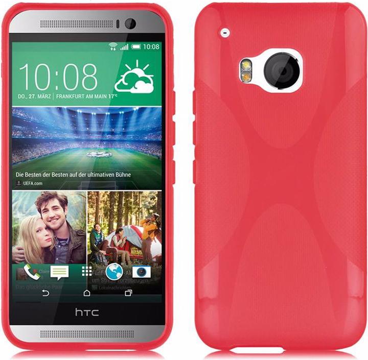 Actual product image Cadorabo TPU X-Line Cover (HTC One M9)