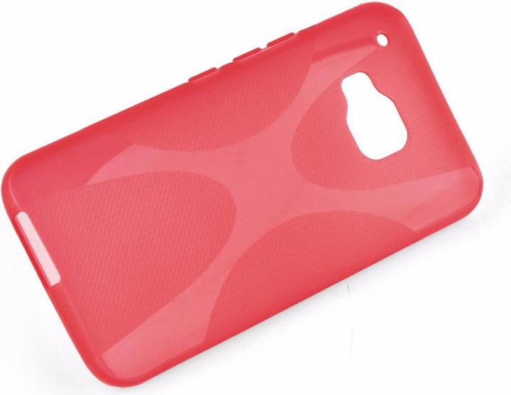Actual product image Cadorabo TPU X-Line Cover (HTC One M9)
