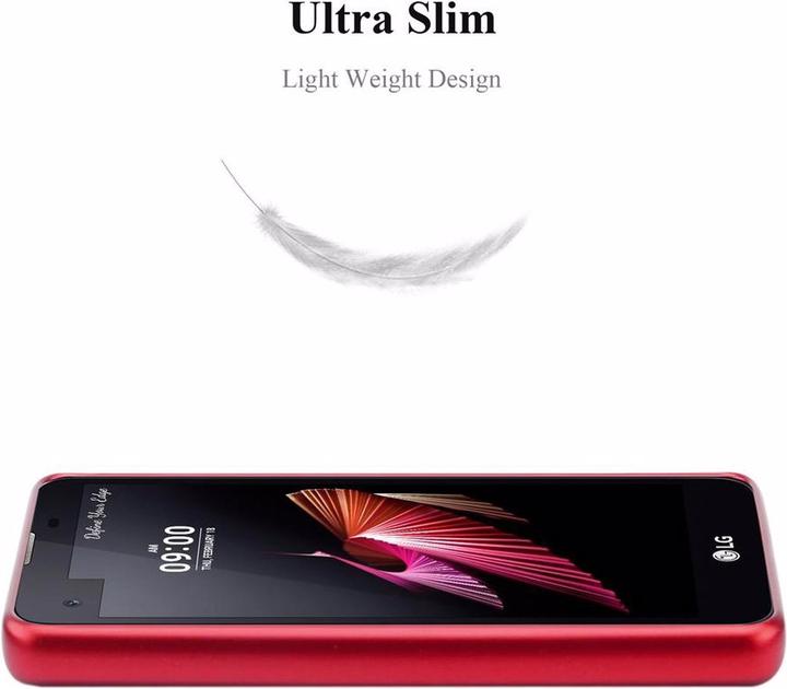 Image du produit Cadorabo Couverture métallique mate TPU (LG X Screen)