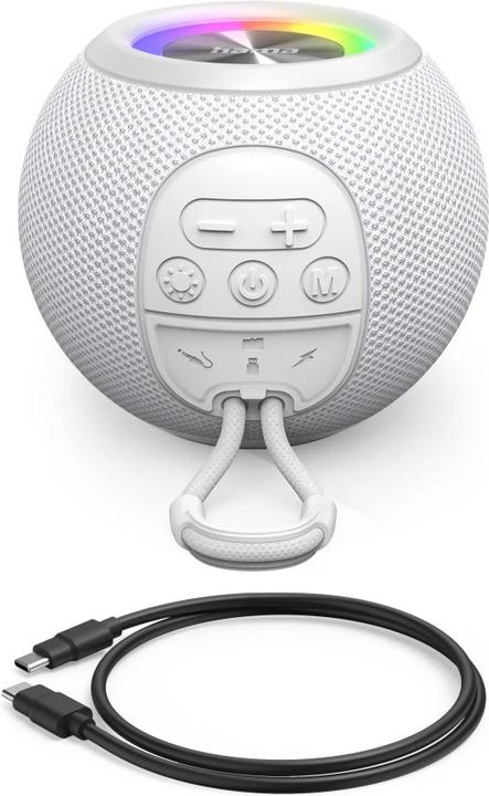 Actual product image Hama Ball Shape Speaker (10 h, Rechargeable battery operated)