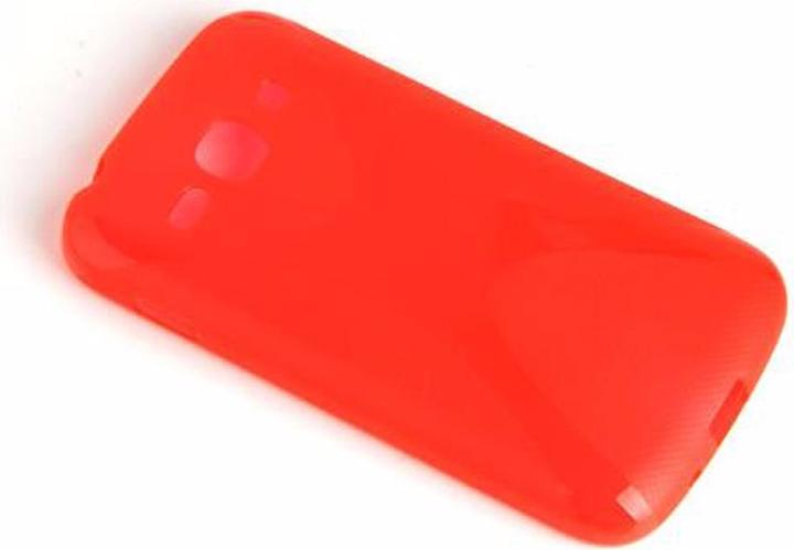 Actual product image Cadorabo TPU X-Line Cover (Samsung Galaxy Ace 3)