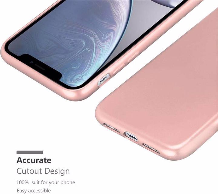 Productafbeelding Cadorabo TPU Matte Metallic hoes (Apple iPhone XR)