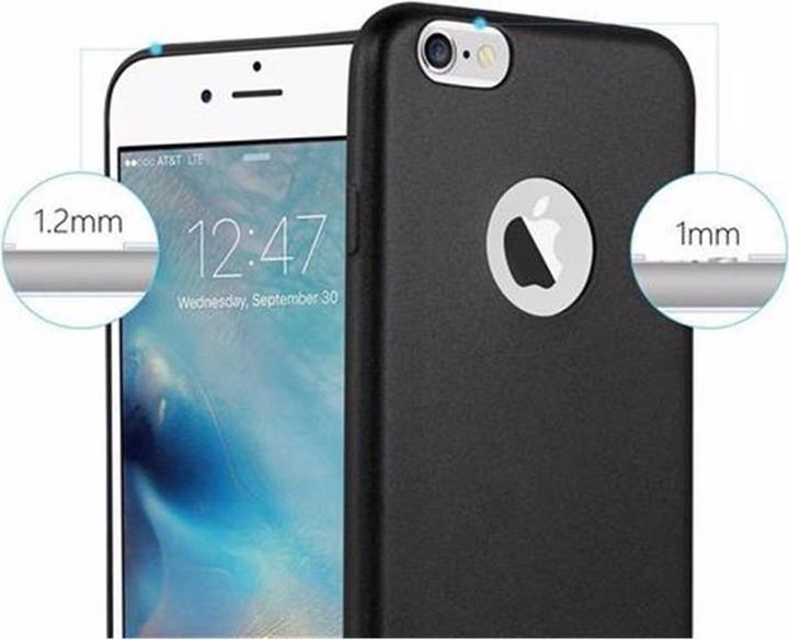 Productafbeelding Cadorabo TPU Matte Metallic hoes (Apple iPhone 6 Plus)