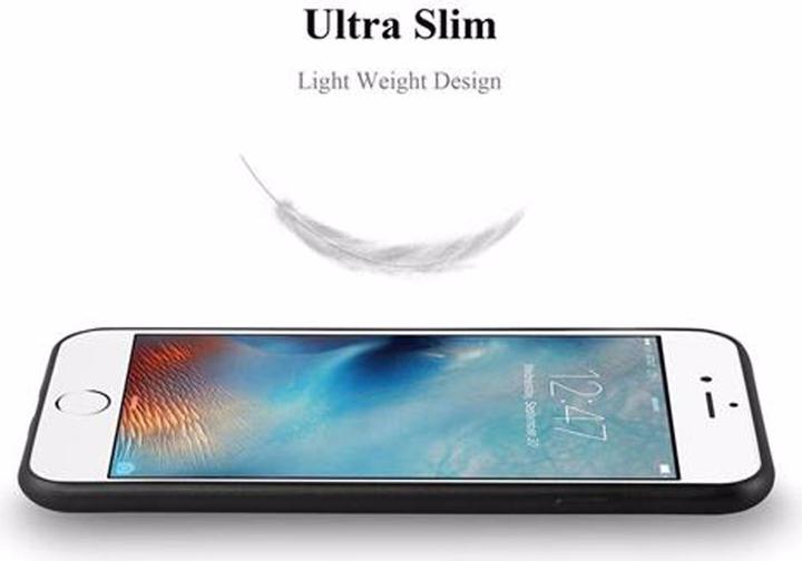 Productafbeelding Cadorabo TPU Matte Metallic hoes (Apple iPhone 6 Plus)
