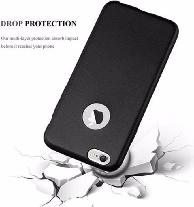 Productafbeelding Cadorabo TPU Matte Metallic hoes (Apple iPhone 6 Plus)