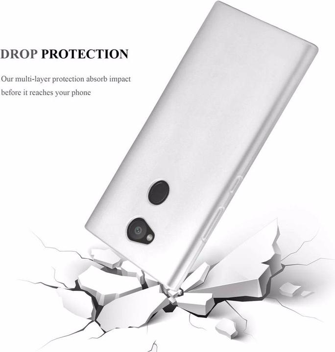 Image du produit Cadorabo Couverture métallique mate TPU (Sony Xperia L2)