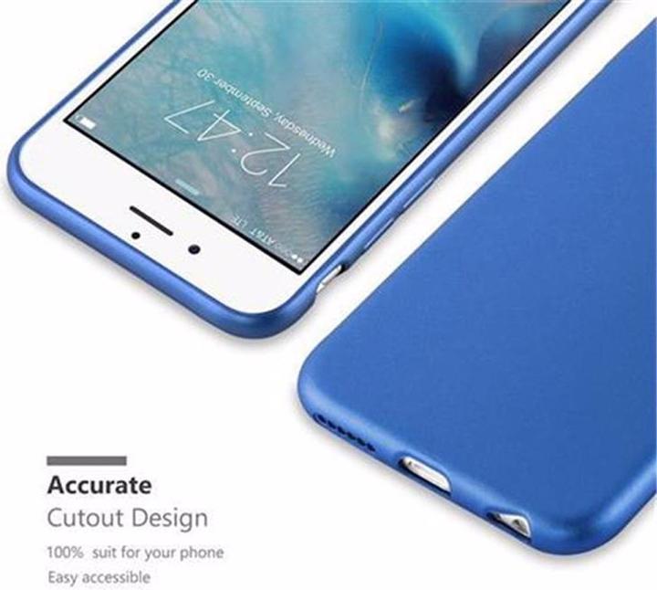 Productafbeelding Cadorabo TPU matte metalen hoes (Apple iPhone 6 Plus)