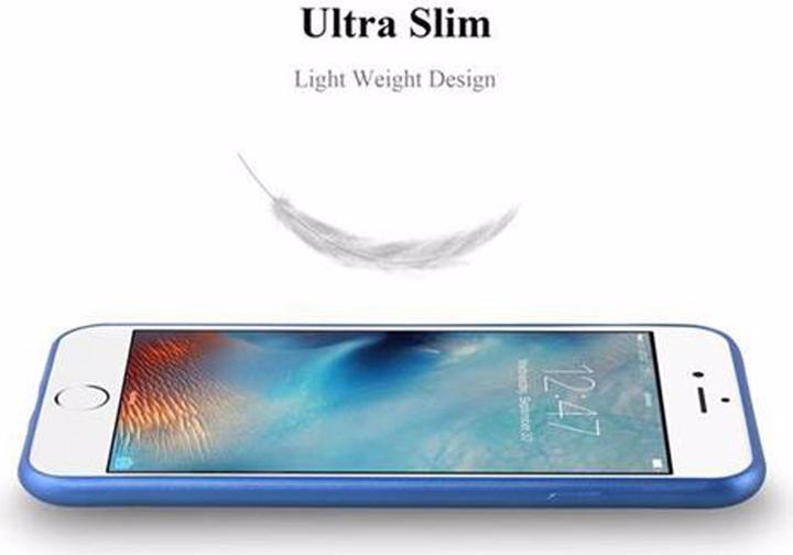 Productafbeelding Cadorabo TPU matte metalen hoes (Apple iPhone 6 Plus)