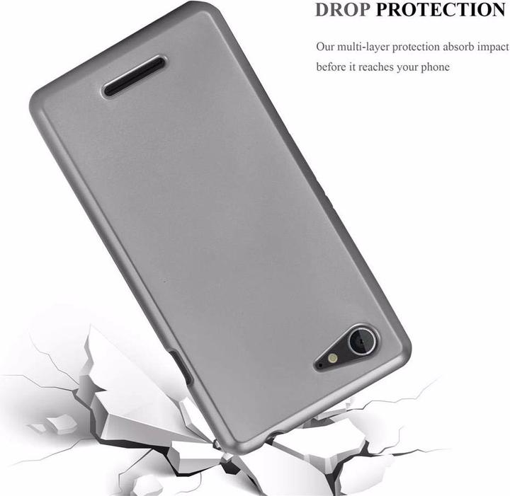 Image du produit Cadorabo Couverture métallique mate TPU (Sony Xperia E3)