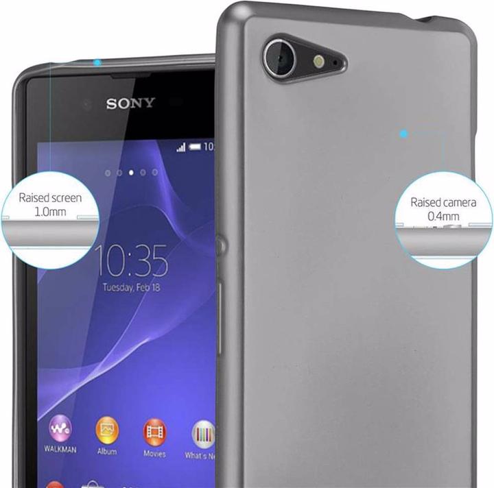 Image du produit Cadorabo Couverture métallique mate TPU (Sony Xperia E3)