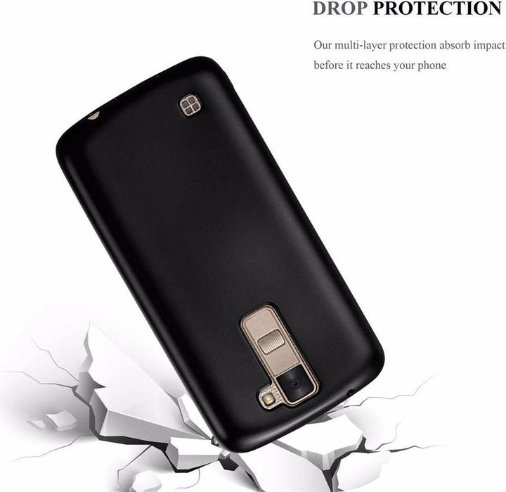 Produktbild Cadorabo TPU Matt Metallic Cover (LG K8)
