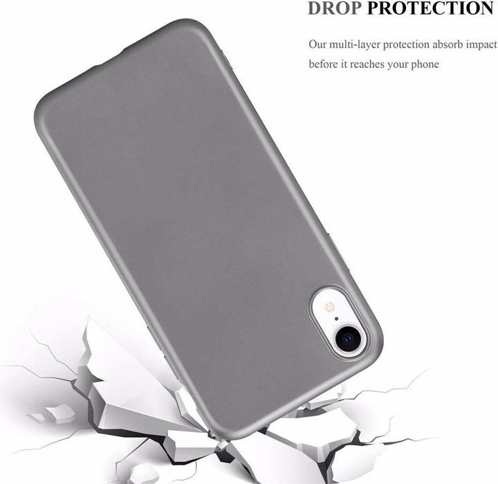 Productafbeelding Cadorabo TPU matte metalen hoes (Apple iPhone XR)