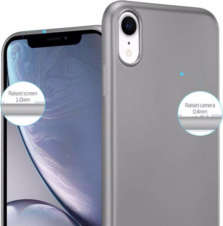 Productafbeelding Cadorabo TPU matte metalen hoes (Apple iPhone XR)
