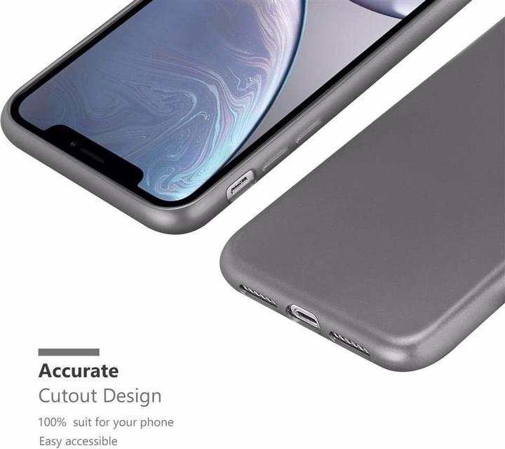 Productafbeelding Cadorabo TPU matte metalen hoes (Apple iPhone XR)