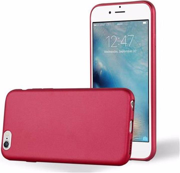 Cadorabo Copertura metallica opaca in TPU (Apple iPhone 6)
