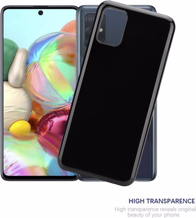Actual product image Cadorabo TPU Ultra Slim AIR Cover (Samsung Galaxy A71)