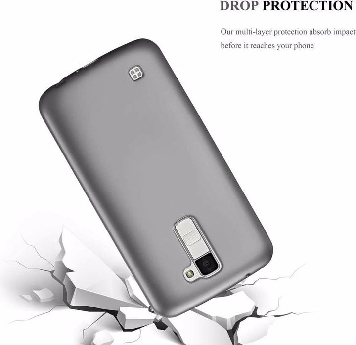Produktbild Cadorabo TPU Matt Metallic Cover (LG K10)