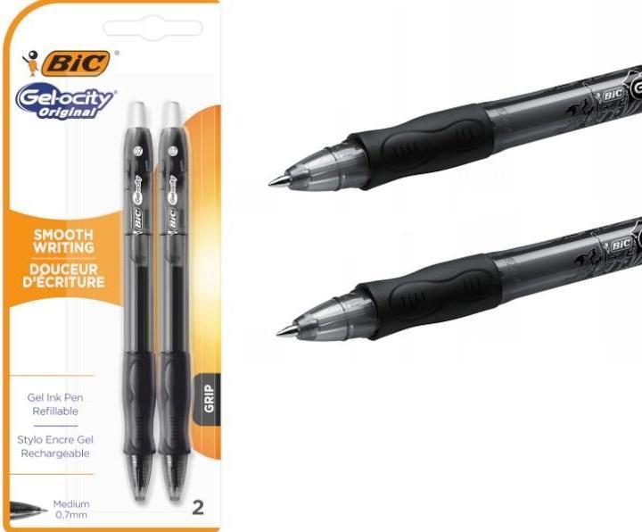 Image du produit Bic Gel-ocity (Noir, 2 x)