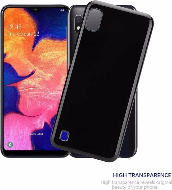 Actual product image Cadorabo TPU Ultra Slim AIR Cover (Samsung Galaxy A10, HTC One M10)