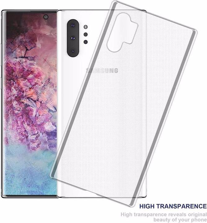 Actual product image Cadorabo TPU Ultra Slim AIR Cover (Samsung Galaxy Note 10 Plus)