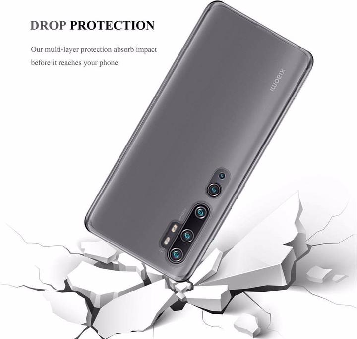 Actual product image Cadorabo TPU Ultra Slim AIR Cover (Xiaomi Redmi Note 10S, Xiaomi Mi Note 10)