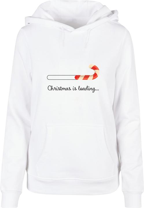 Actual product image Merchcode Ladies Christmas Loading Basic Hoody - 117441 (L)