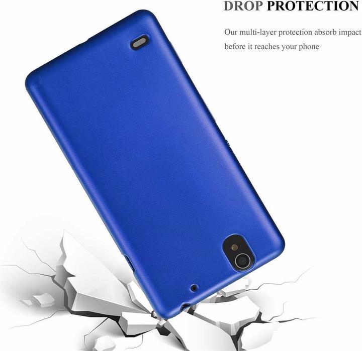 Image du produit Cadorabo Couverture métallique mate TPU (Sony Xperia C4)