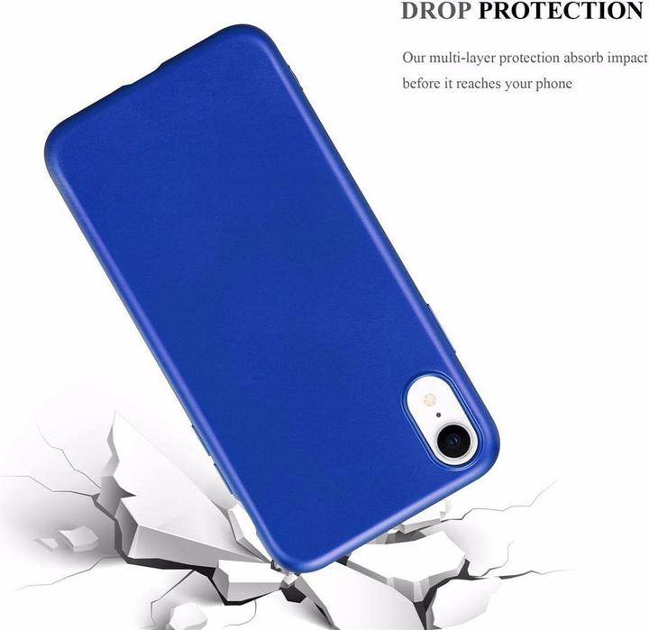 Actual product image Cadorabo TPU Matt Metallic Cover (Apple iPhone XR)