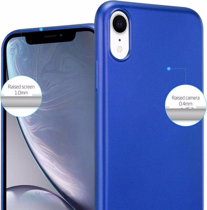 Actual product image Cadorabo TPU Matt Metallic Cover (Apple iPhone XR)