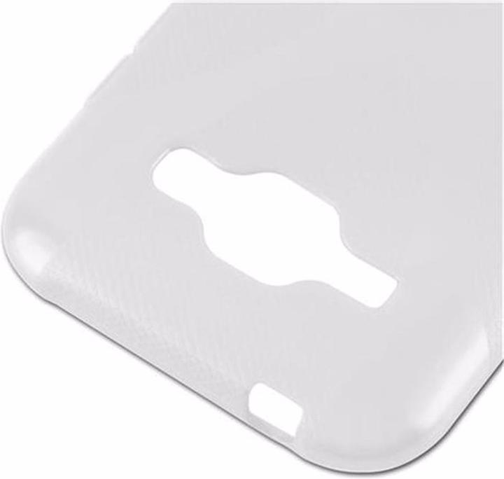 Actual product image Cadorabo TPU X-Line Cover (Samsung Galaxy J1)