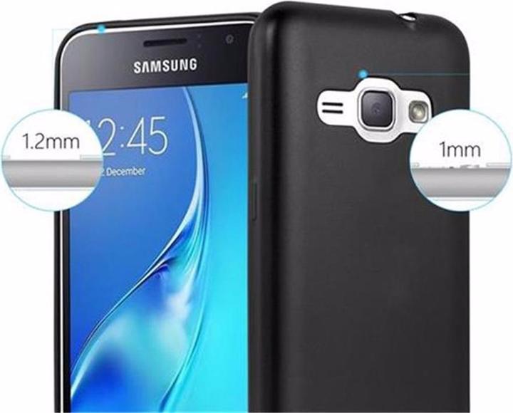 Produktbild Cadorabo TPU Matt Metallic Cover (Samsung Galaxy J1 (2016))