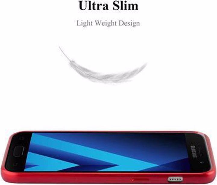 Actual product image Cadorabo TPU Matt Metallic Cover (Samsung Galaxy A3 (2017))