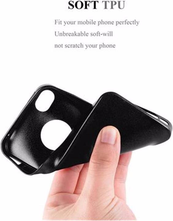 Actual product image Cadorabo TPU Matt Metallic Cover (Apple iPhone 4, G4s)