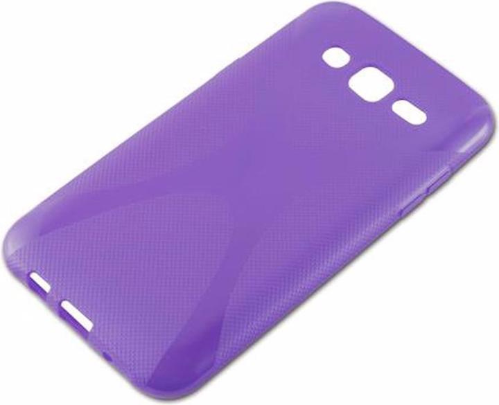Actual product image Cadorabo TPU X-Line Cover (Samsung Galaxy J5 (2015))