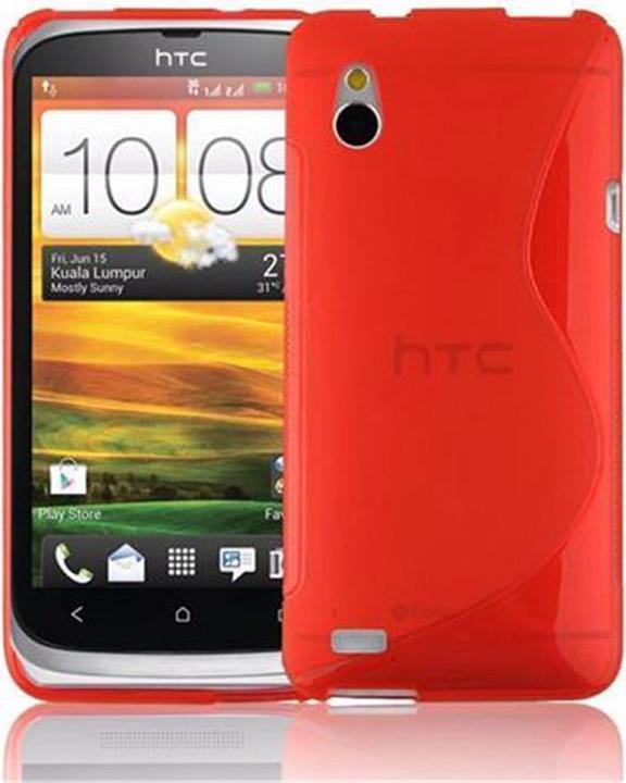 Actual product image Cadorabo TPU S-Line Cover (HTC Desire V)