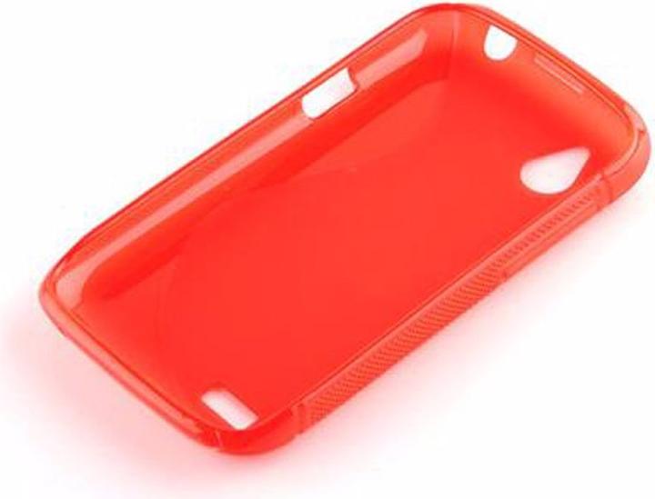 Actual product image Cadorabo TPU S-Line Cover (HTC Desire V)