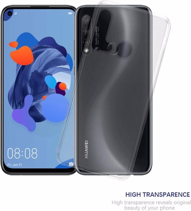 Actual product image Cadorabo TPU Ultra Slim AIR Cover (Huawei P20 Lite (2019), Huawei Nova 5i)