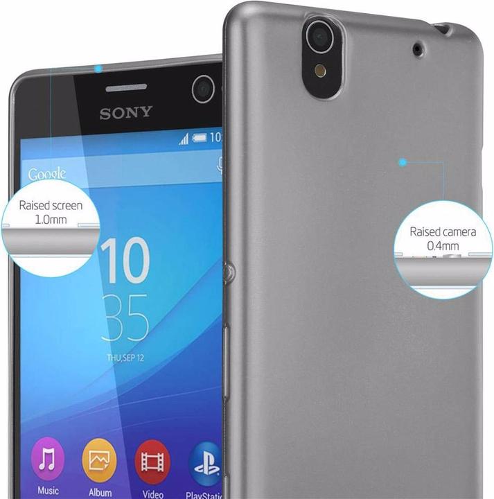 Actual product image Cadorabo TPU Matt Metallic Cover (Sony Xperia C4)