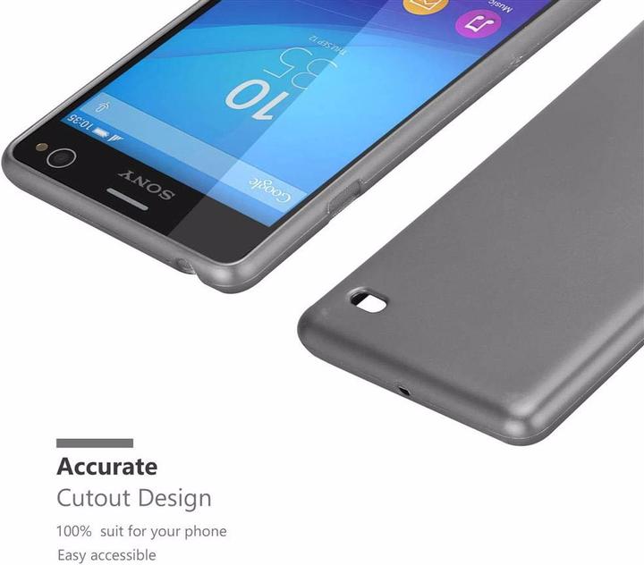 Actual product image Cadorabo TPU Matt Metallic Cover (Sony Xperia C4)
