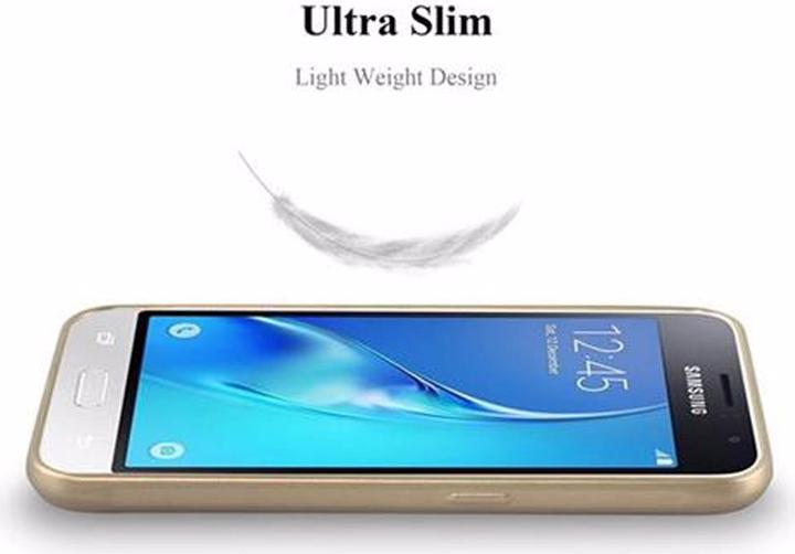 Produktbild Cadorabo TPU Matt Metallic Cover (Samsung Galaxy J1 (2016))