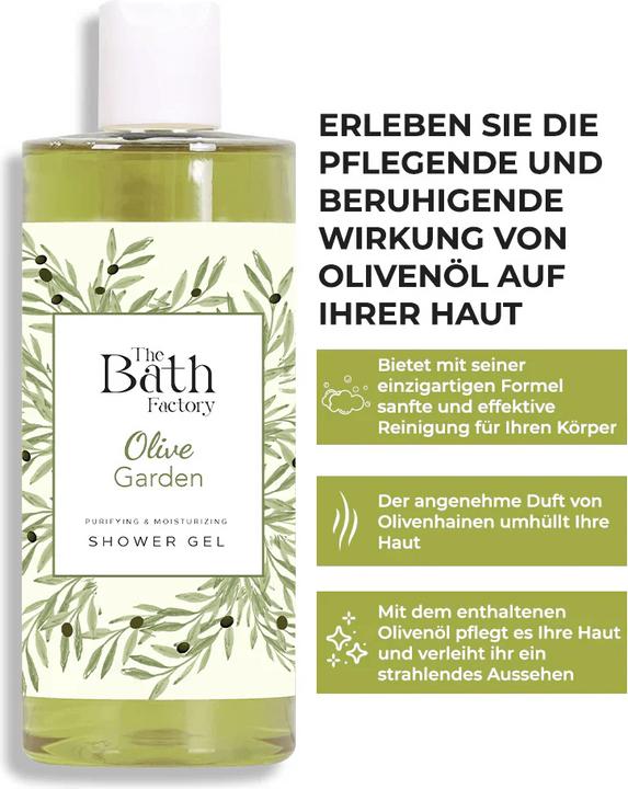 Produktbild The Bath Factory Olivenöl Duschgel 400ml (400 ml)