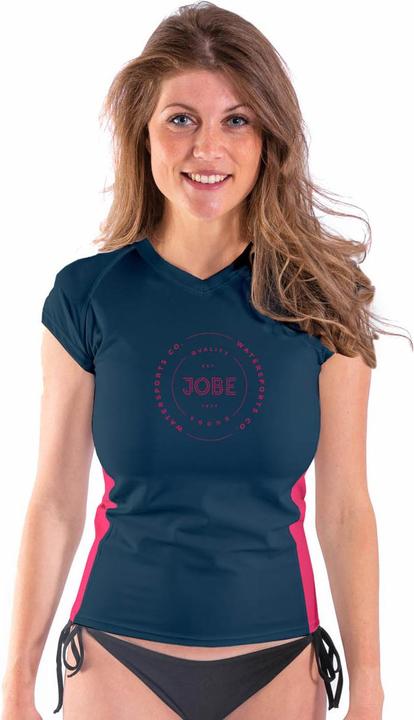 Jobe Rash Guard S/S Wmn V-Neck Midnight Blue (S)