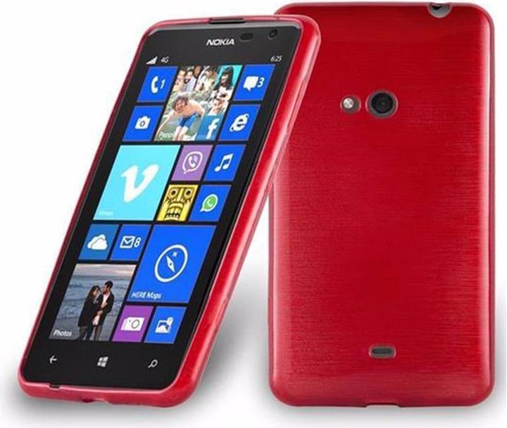 Image du produit Cadorabo Couverture TPU brossé (Nokia Lumia 625)