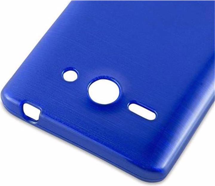 Actual product image Cadorabo TPU Brushed Cover (Huawei Ascend G520, Huawei Ascend G525, Huawei Ascend G510)